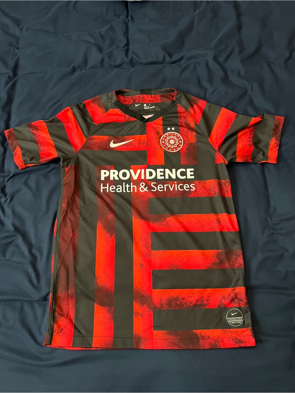Nike Red & Black Portland Thorns FC Home Jersey